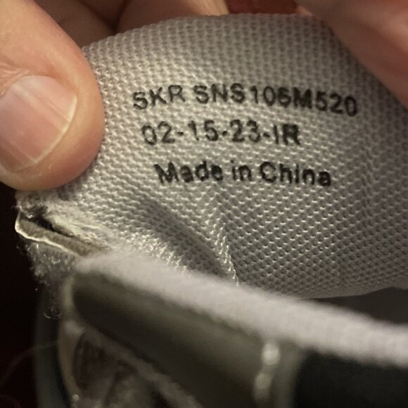 NWB New See Kai Run Dane Hi Top Grey leather sneakers, Little kids Sz 5 Gray - Picture 13 of 15